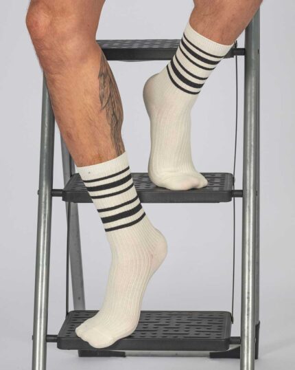 Old School Socks - White - [4466]