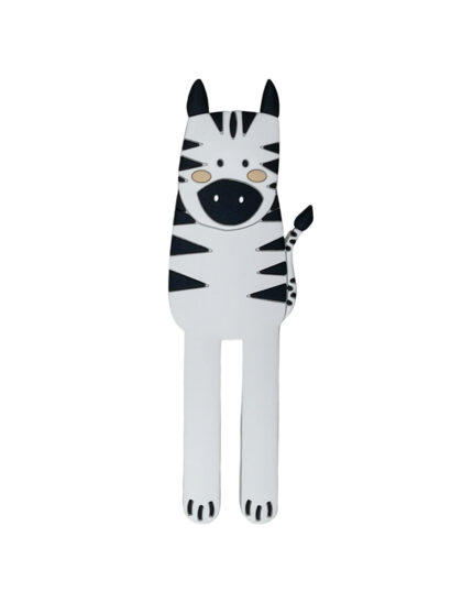 Animal Magnet Hood - Zebra White - [4603]
